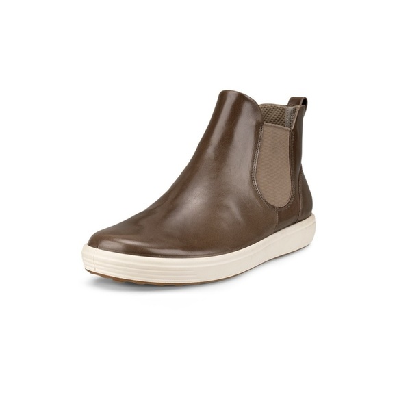 Ecco Soft 7 Women’s Leather Brown Chelsea Boots size 4-4.5 - Picture 9 of 11